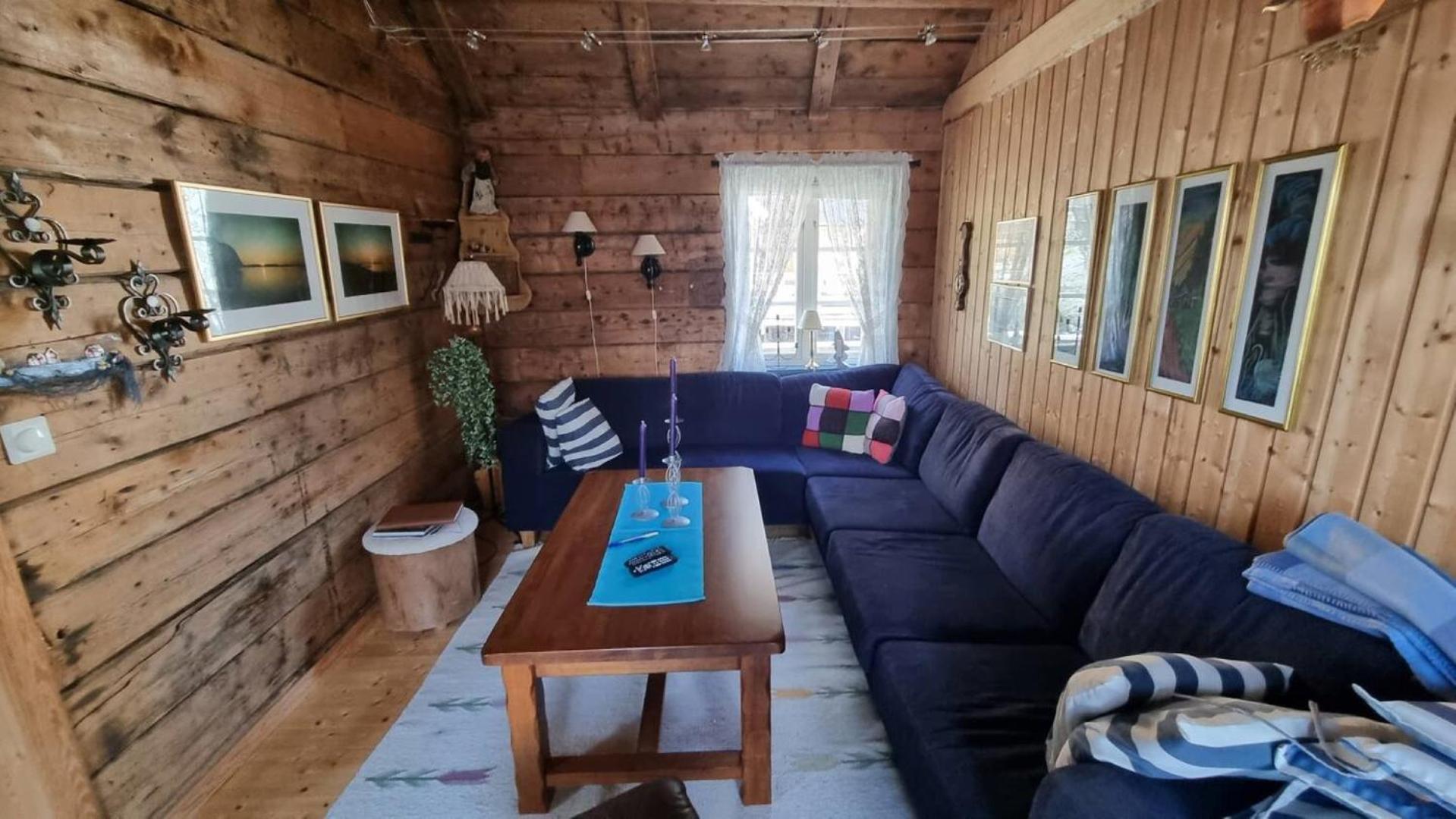 Koselig Rorbu Pa Tind Villa Sorvagen Exterior photo